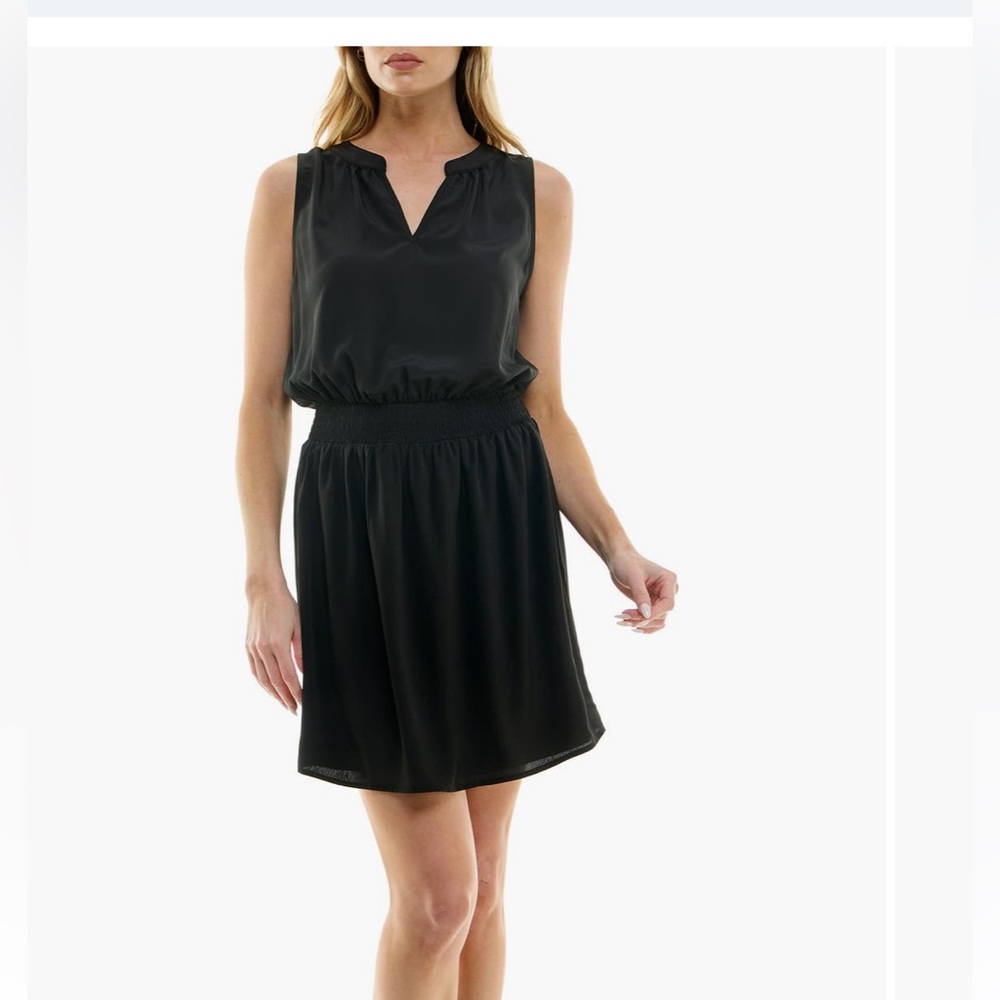 Elegant Black Sleeveless Dress